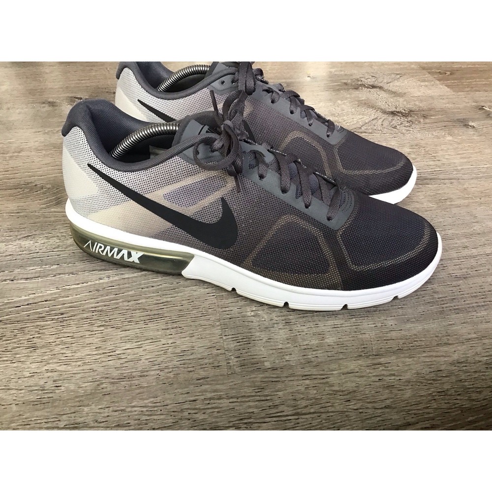 Nike Air Max Sequent Running Sneaker Mens Size 11.5 Black Walking 719912-007